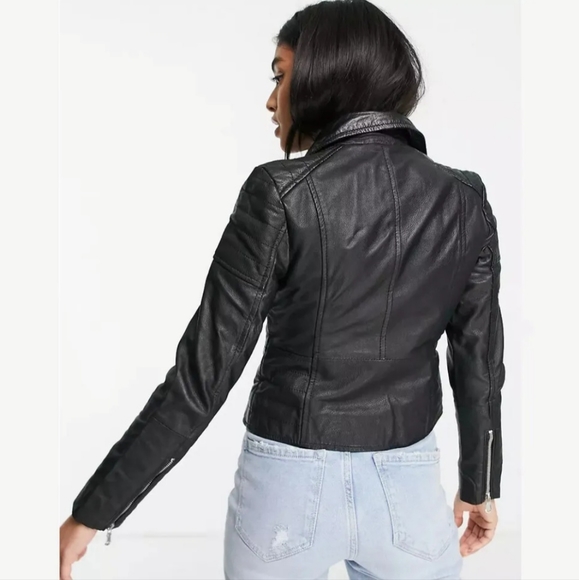 BARNEY'S ORIGINAL* Clara Real Leather Jacket - Picture 3 of 6